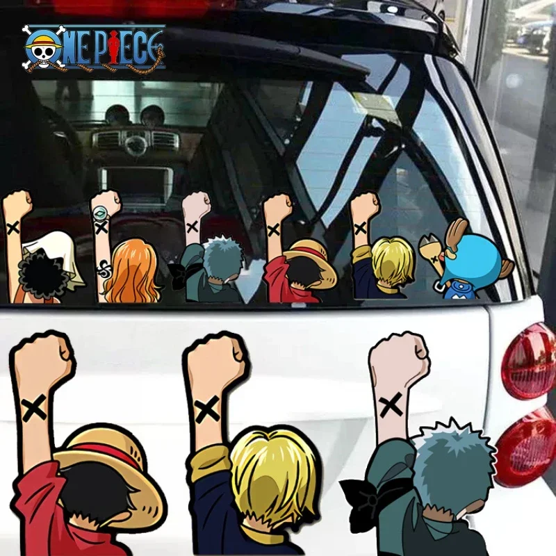 Model Kit Luffy - Anime One Piece Car Sticker Cartoon