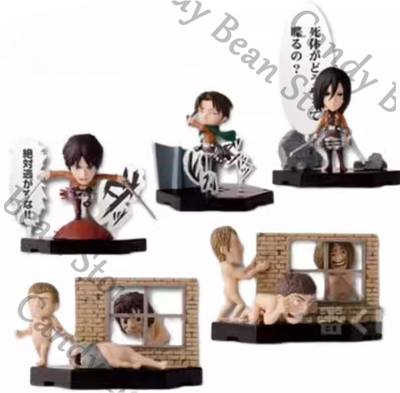 Anime Attack on Titan Mikasa·A - огляд і ціна Model Kit Japanese
