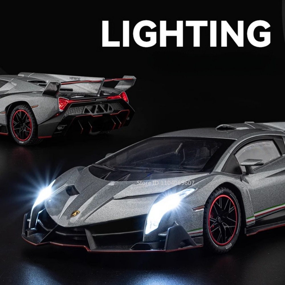 1:24 Scale Veneno Sports Car M - огляд і ціна Model Kit Lamborghini