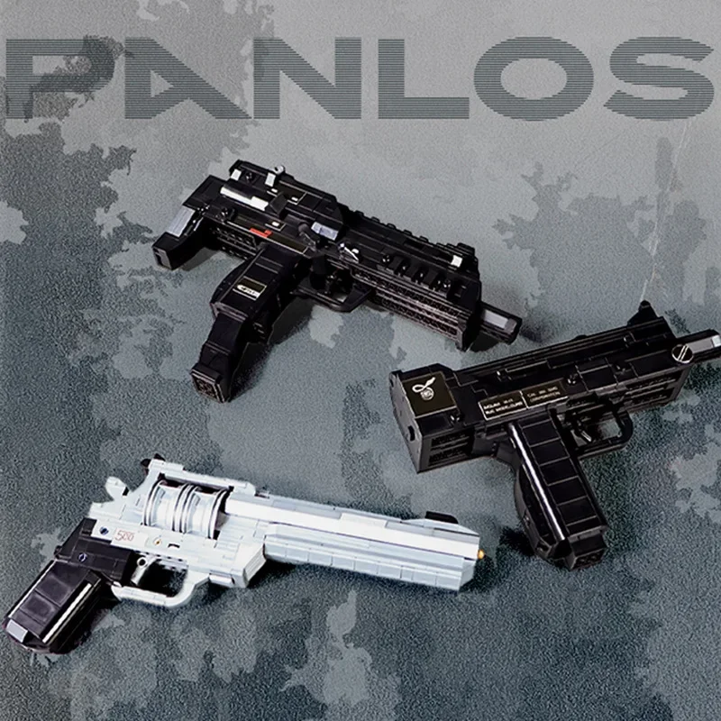 Revolver Pistol Kit Bricks Mil - огляд і ціна Model Kit Revolver