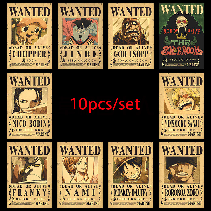 10pcs Anime One Piece Luffy 3  - огляд і ціна Model Kit Luffy