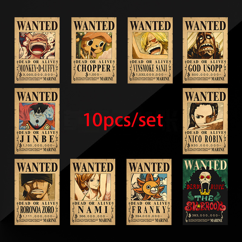 10pcs Anime One Piece Luffy 3  - огляд і ціна Model Kit Luffy