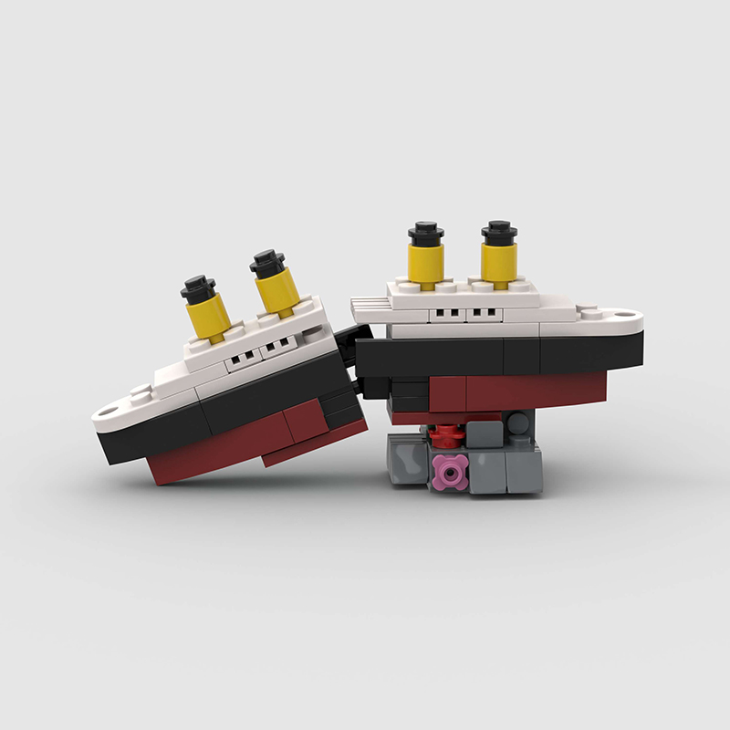 Mini RMS Titanic Sank Ship Mod - огляд і ціна Model Kit Lucario