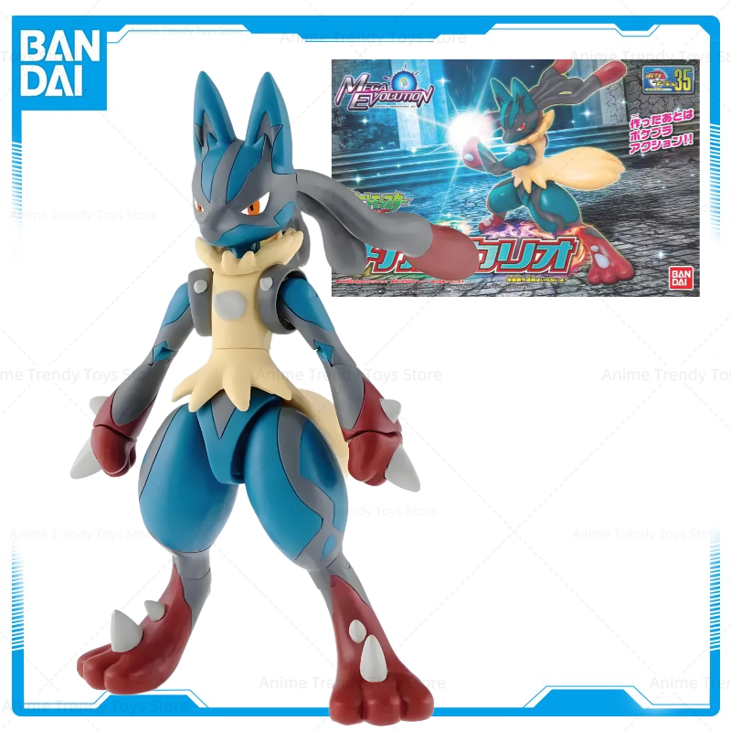 In Stock Bandai Original POKEM - огляд і ціна Model Kit Lucario