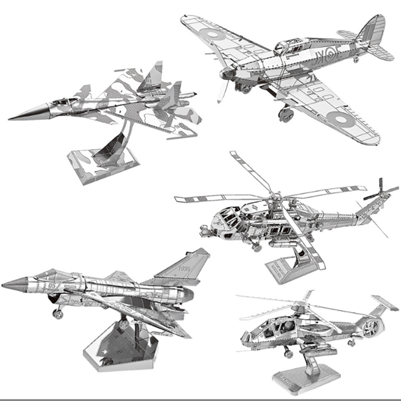 Plane 3D Metal Puzzle Model Ki - огляд і ціна Model Kit Walmart