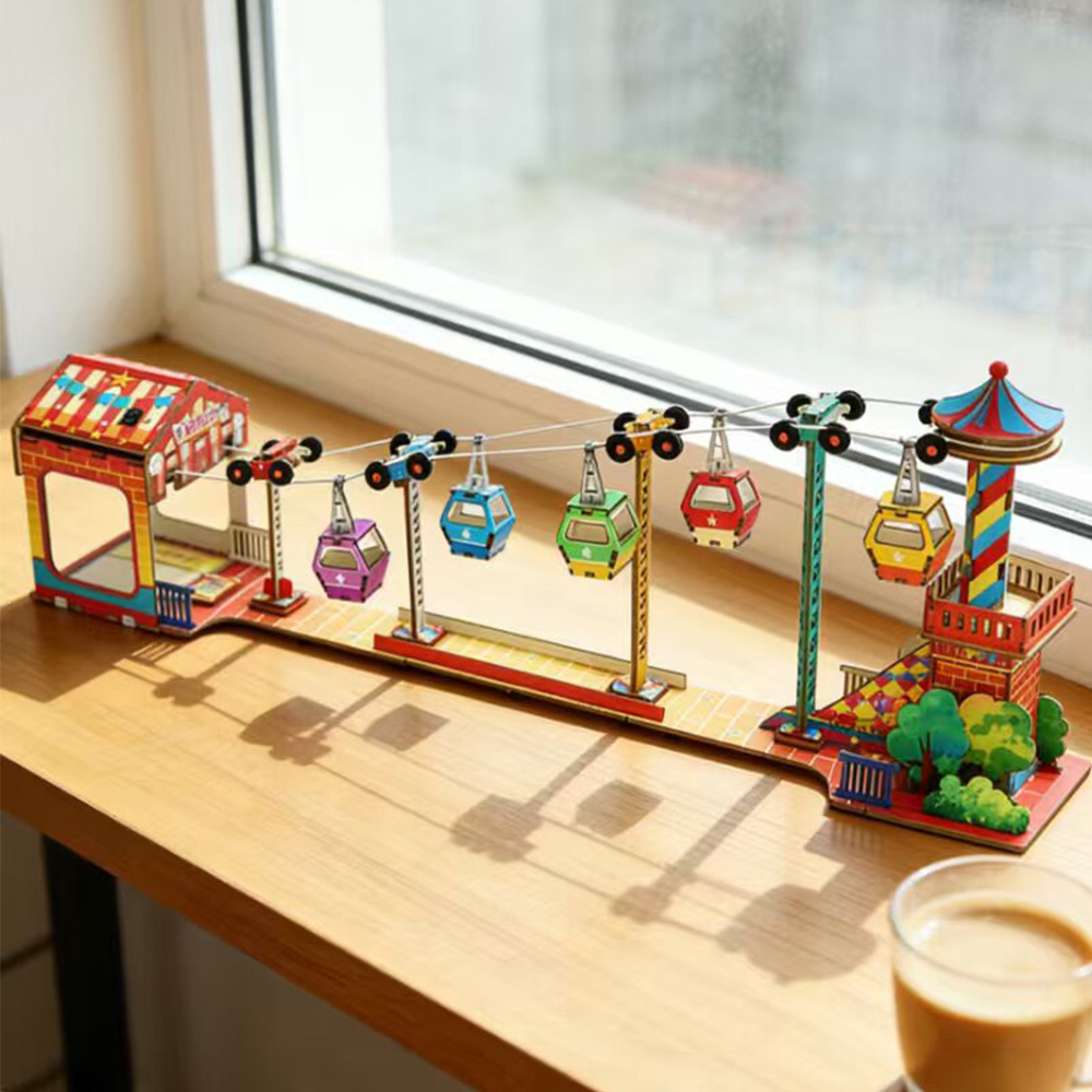 Sightseeing Cable Car Model Ki - огляд і ціна Model Kit Walmart