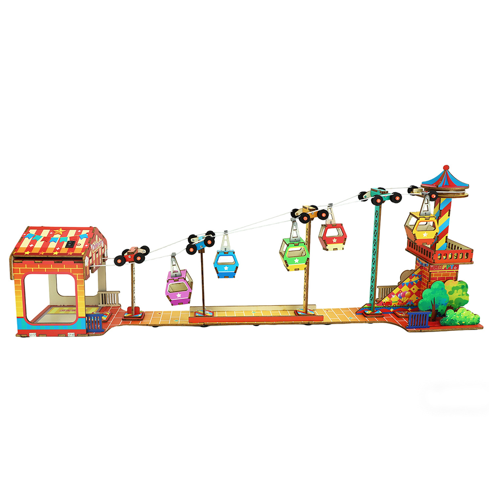 Sightseeing Cable Car Model Ki - огляд і ціна Model Kit Walmart