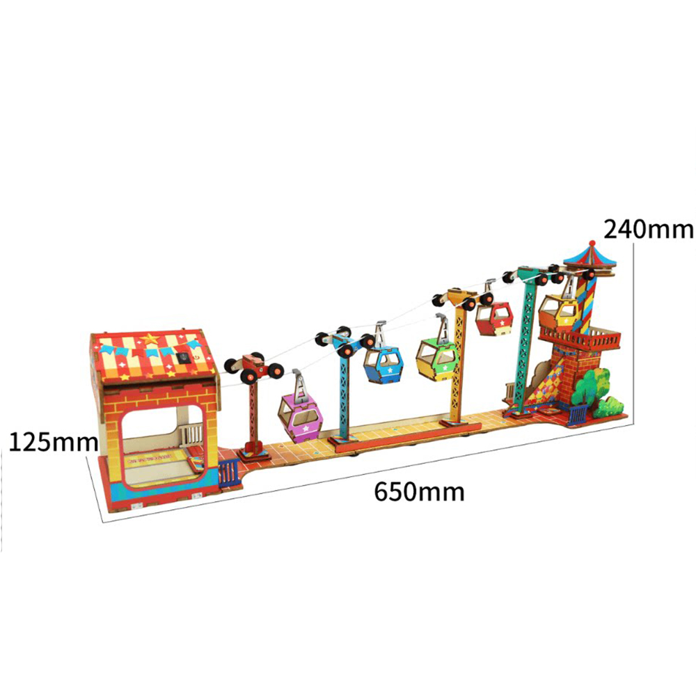 Sightseeing Cable Car Model Ki - огляд і ціна Model Kit Walmart