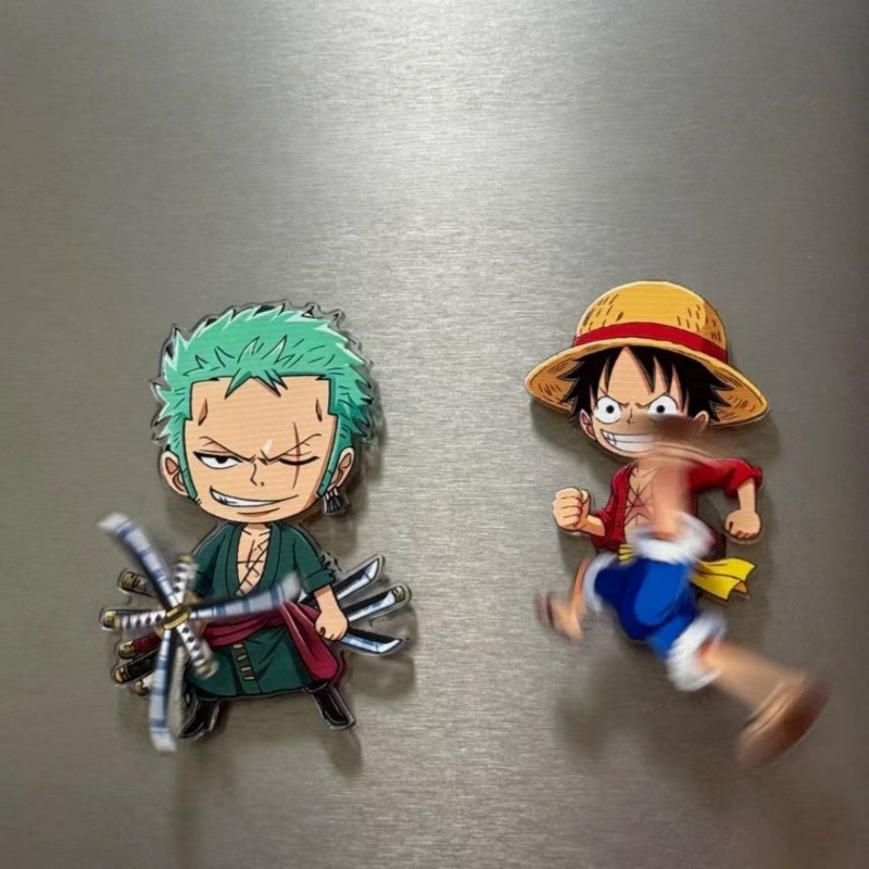 New One Piece rotating fridge  - огляд і ціна Model Kit Luffy