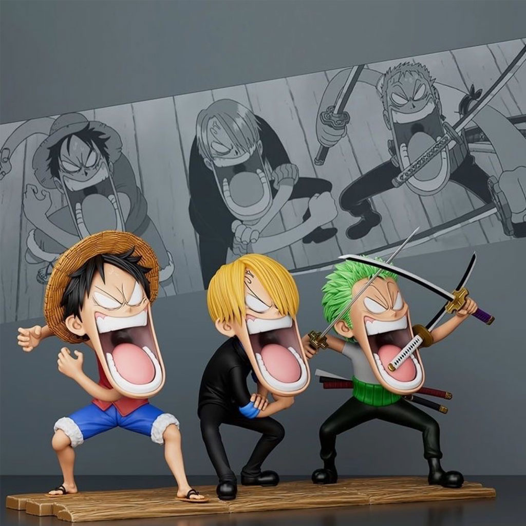 Bandai Anime Action Figure, Mo - огляд і ціна Model Kit Luffy