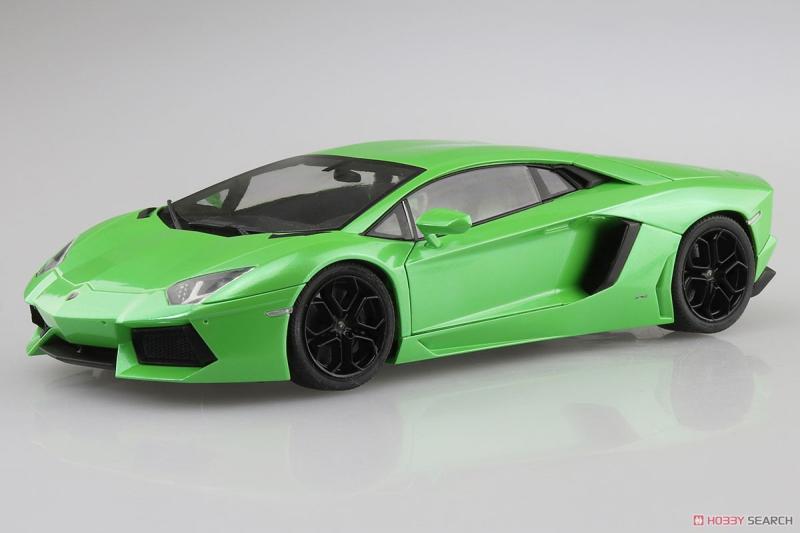 Aoshima 06201-3 Static Assembl - огляд і ціна Model Kit Lamborghini