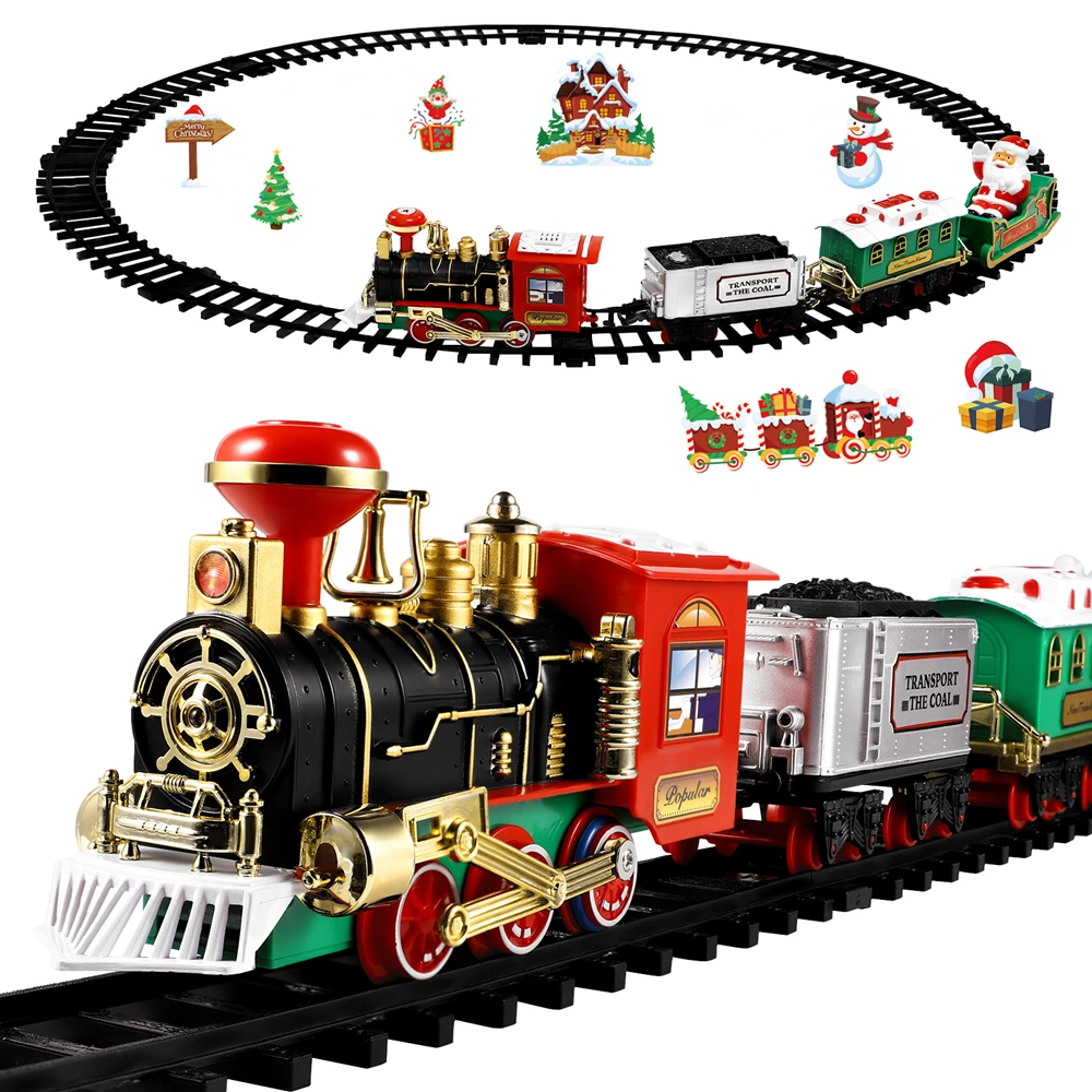 Christmas Train Set Festive Mi - огляд і ціна Model Kit Locomotive