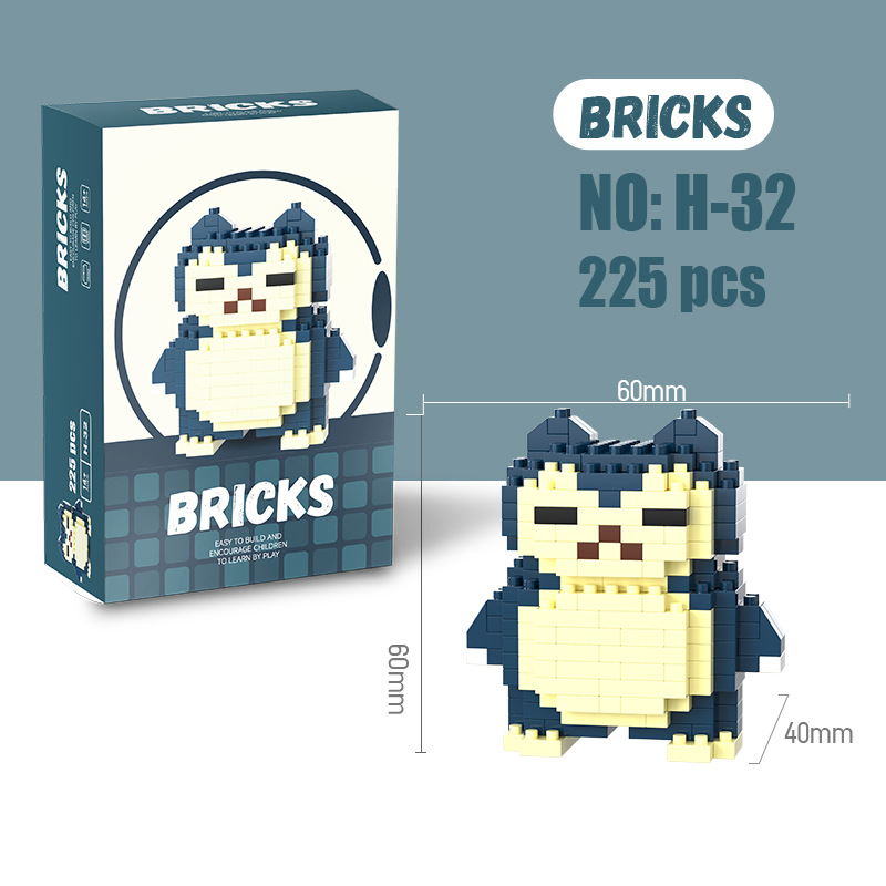 Pokemon Micro Building Blocks  - огляд і ціна Model Kit Walmart