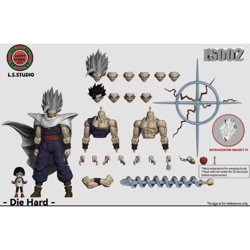 NEW LS L.S.Studio Son Gohan Fi - огляд і ціна Model Kit Evangelion
