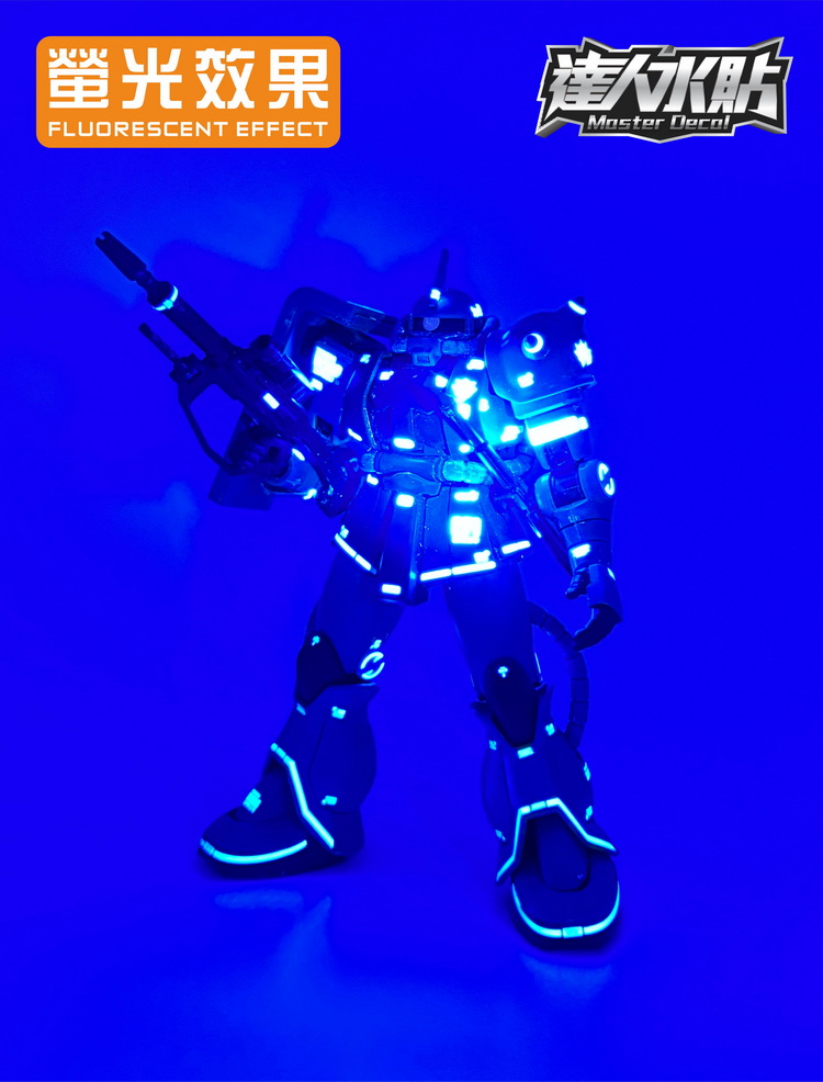 Master Decal H028 Fluorescent  - огляд і ціна Model Kit Jms