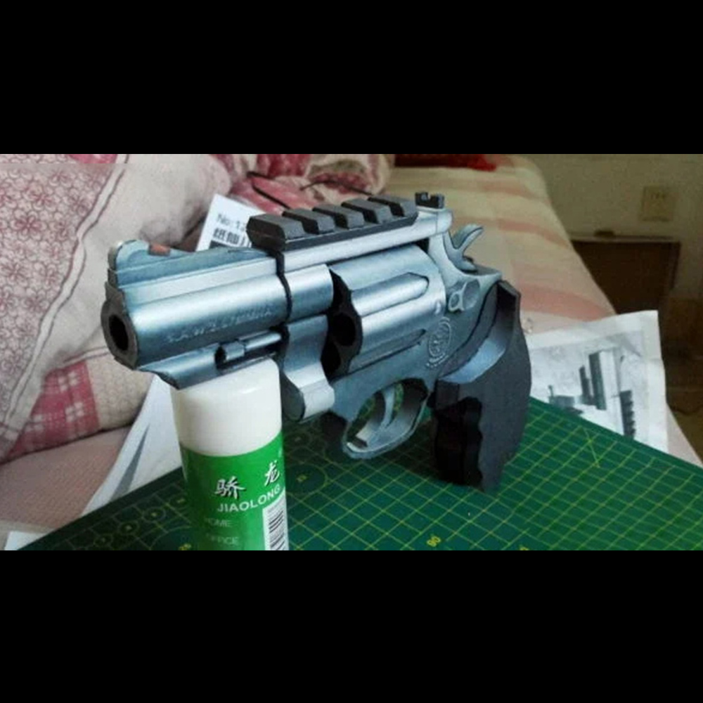 1:1 3D M66 Revolver Paper Mode - огляд і ціна Model Kit Revolver