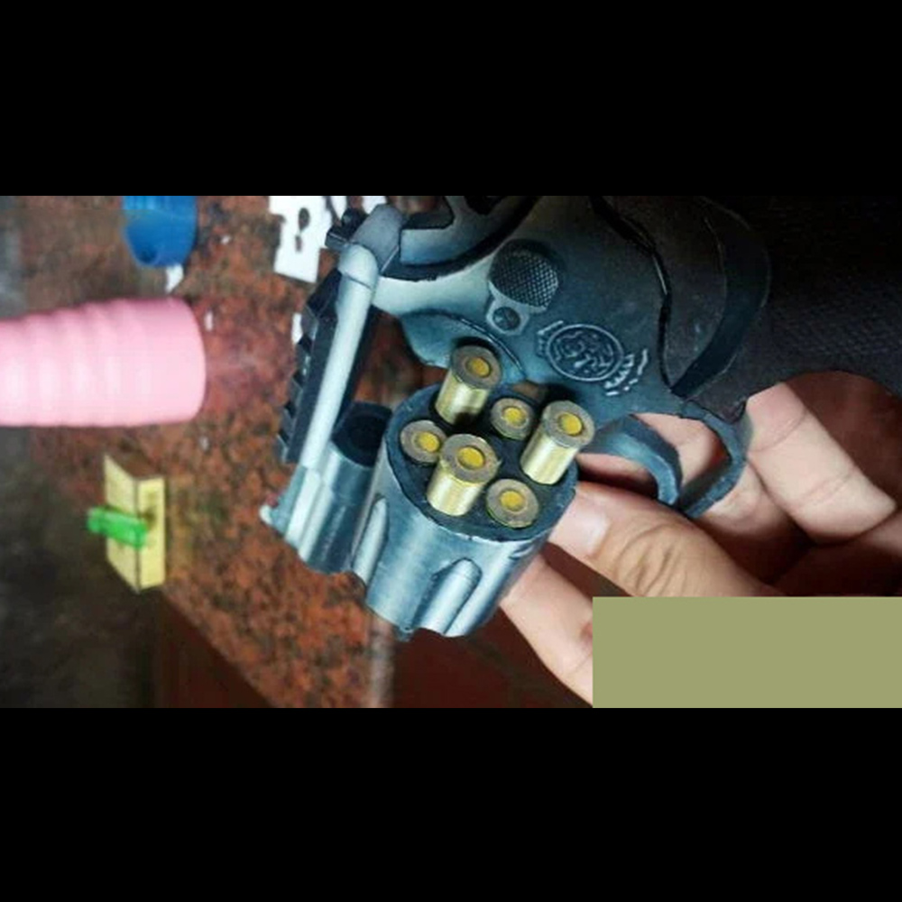 1:1 3D M66 Revolver Paper Mode - огляд і ціна Model Kit Revolver