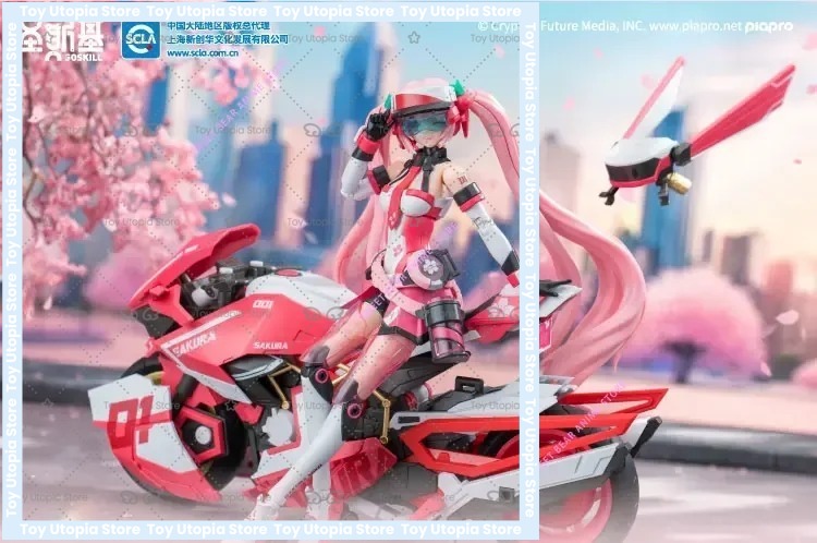 SOSKILL 16CM Hatsune Miku Saku - огляд і ціна Model Kit Locomotive