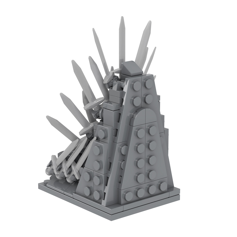 MOC Iron Throne Sword Chair An - огляд і ціна Model Kit Iron Sickle