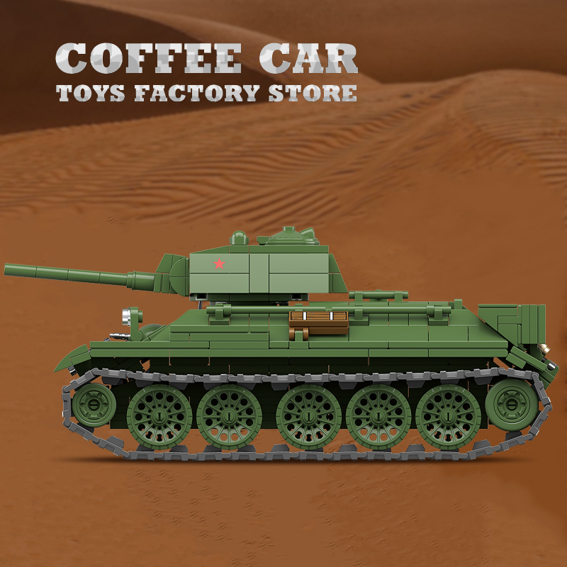 M4A3 Medium Tank Building Bloc - огляд і ціна Model Kit Armored Core
