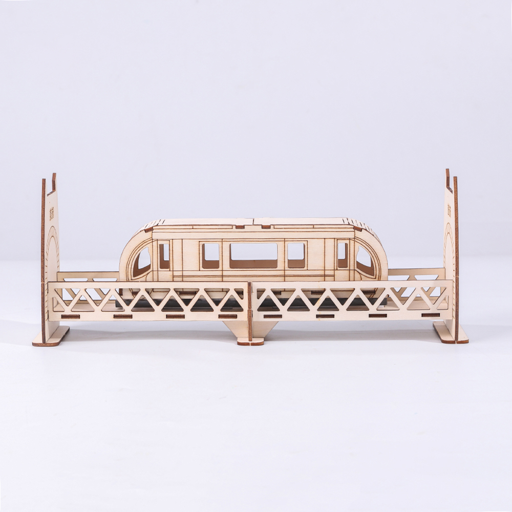 DIY Wooden Maglev Train Model  - огляд і ціна Model Kit Locomotive