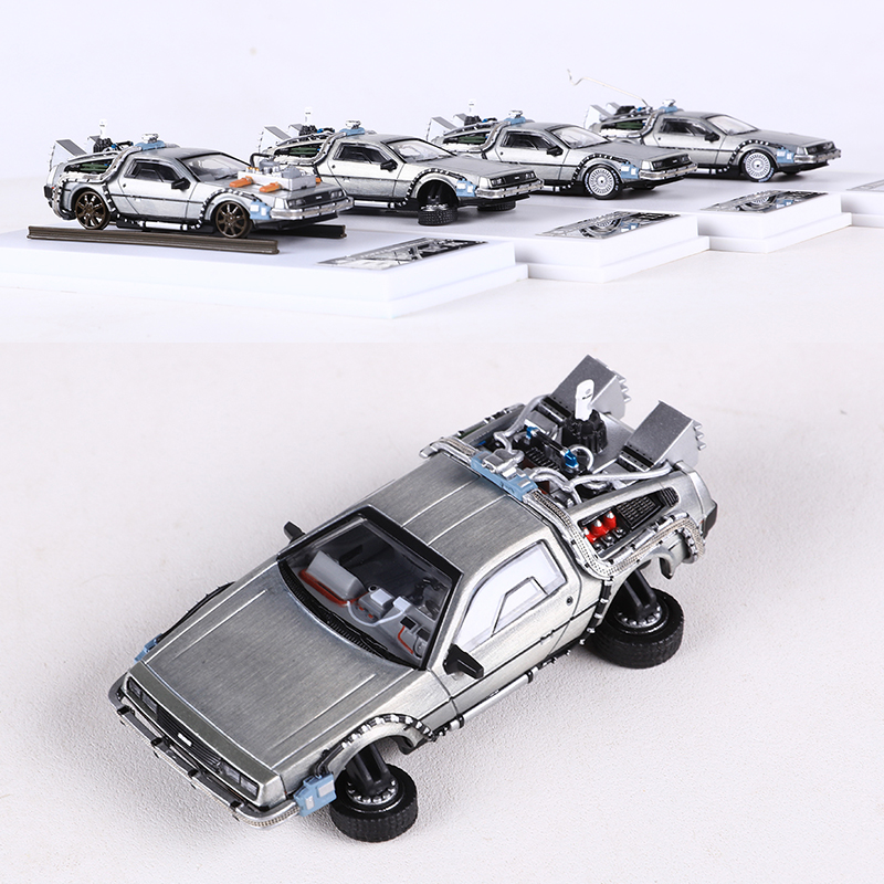 MJ 1:64 DeLorean DMC I II III  - огляд і ціна Model Kit Lamborghini