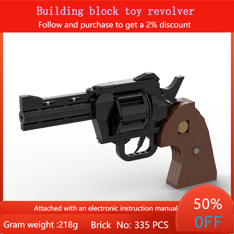Building Block Toy Model Revol - огляд і ціна Model Kit Revolver