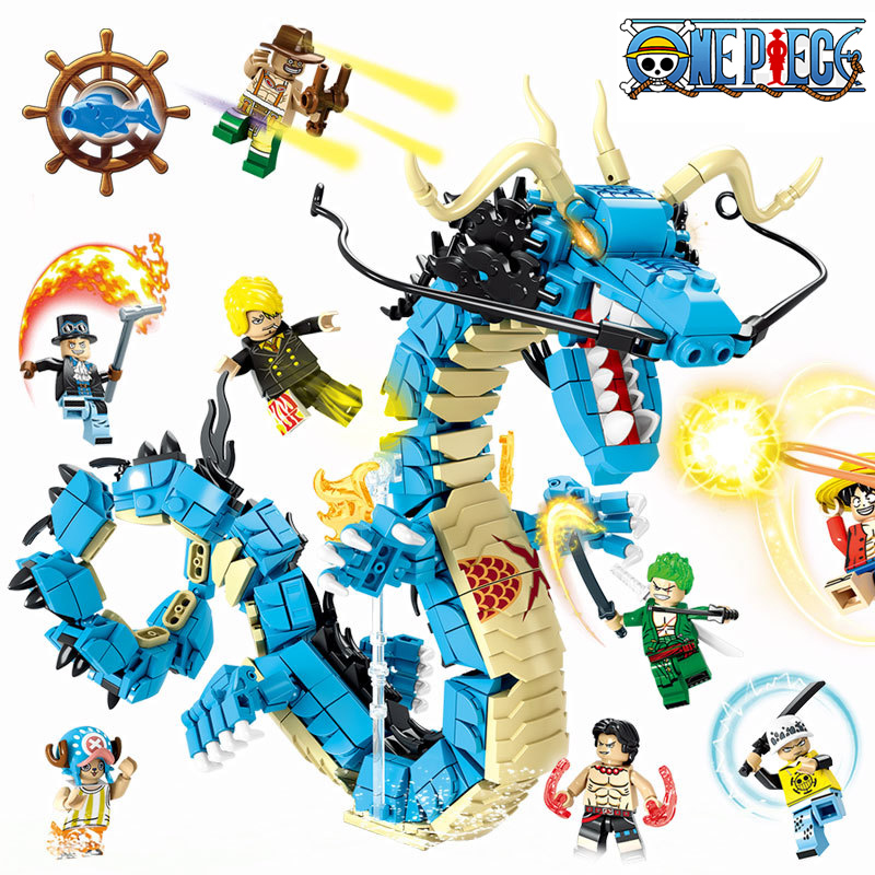 One Piece Building Blocks Blin - огляд і ціна Model Kit Luffy