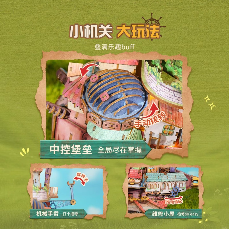 Genuine Travel Vessel Howl's M - огляд і ціна Model Kit Walmart